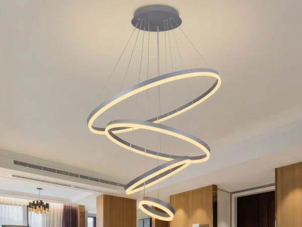 LED visiace svietidlo + diaľkový ovládač 135W - J4314/S 8