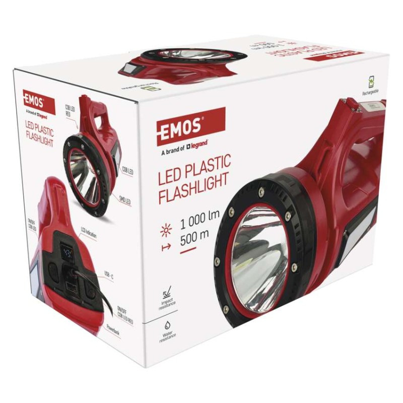 LED nabíjacie svietidlo P2317, 1000 lm, 15000 mAh 12