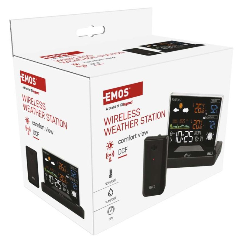 Domáca bezdrôtová meteostanica E8620 13