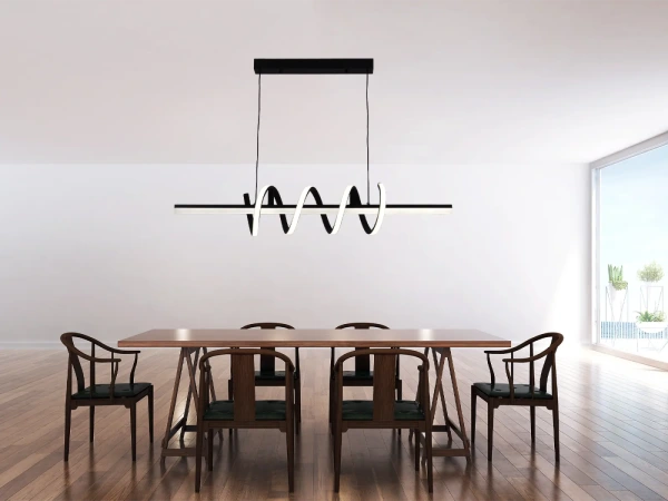 LED visiaca lampa + diaľkový ovládač 70W - J4355/B 7