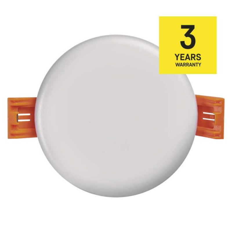 LED panel VIXXO 75mm, kruhový vstavaný biely, 6W neut. biela, IP65 8