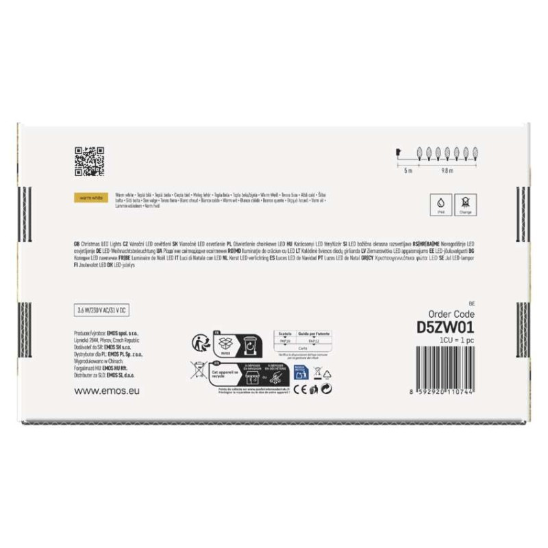 VIAN SADA D5ZW01 50LED WW 10