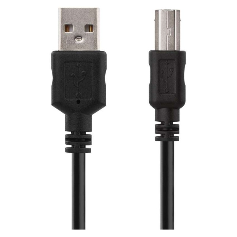 USB kábel 2.0 A vidlica – B vidlica 2m 3