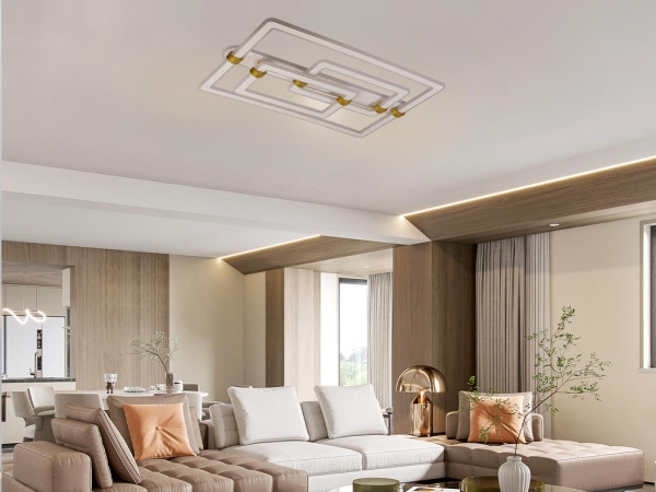 LED stropné svietidlo s diaľkovým ovládačom 280W - J3343/W 5