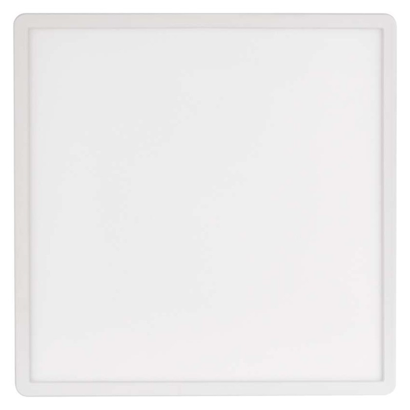 LED prisadené svietidlo FLORI štvorcový, biele, 22W, neutrálna biela 9