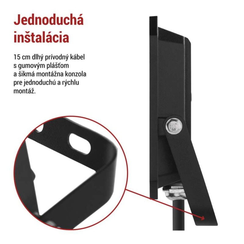 LED reflektor SIMPO 30 W neutrálna biela 7