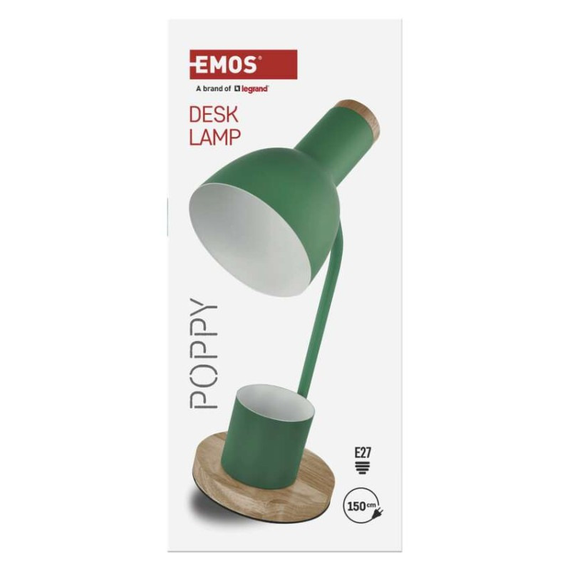 Stolná lampa POPPY, zelená 10