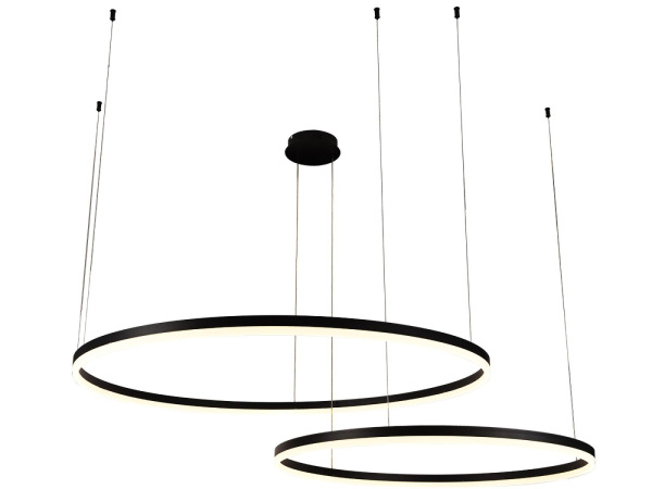 LED visiace svietidlo + diaľkový ovládač 128W - J4383/B 6