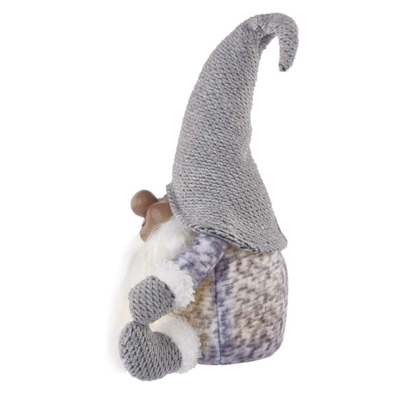 LED vianočný škriatok, 35 cm, 3× AA, vnút., teplá biela 4