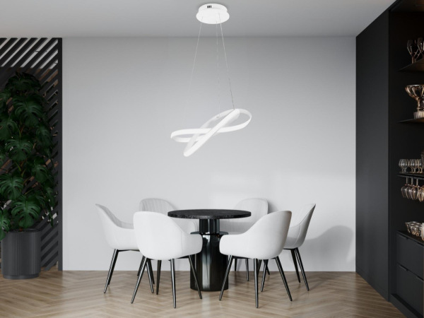 LED závesné svietidlo + diaľkový ovládač 70W - J4303/W 4