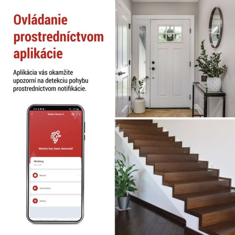 GoSmart PIR senzor (snímač pohybu) IP20, ZigBee 4