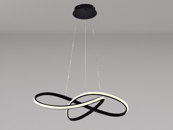 LED závesné svietidlo + diaľkový ovládač 70W - J4331/B 1