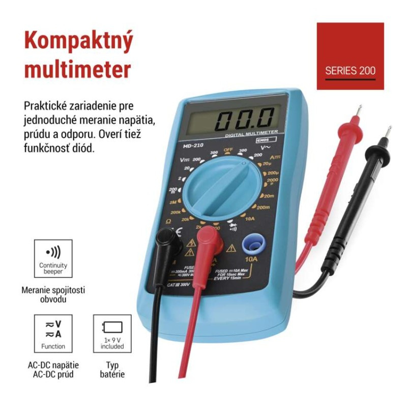 Multimeter MD-210 1