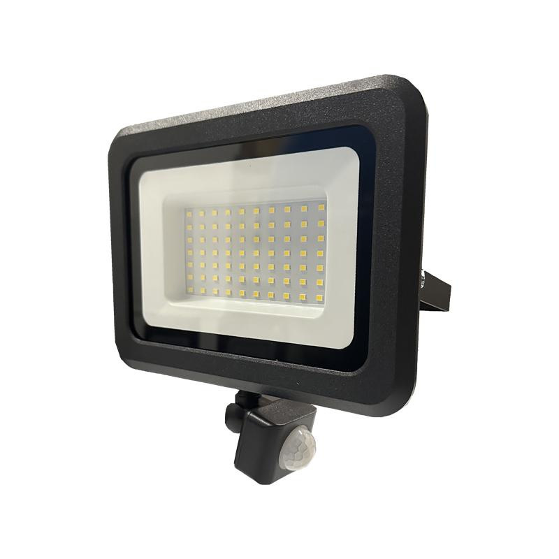Vonkajší čierny LED reflektor 50W / 4000K - LF0024S 10