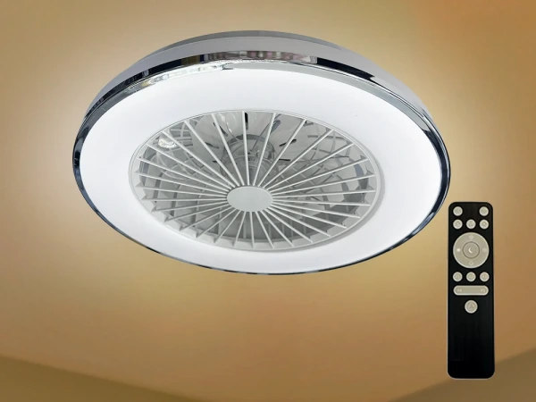 LED stropné svietidlo OPAL + stropný ventilátor + diaľkový ovládač 48W - LCL6342 11