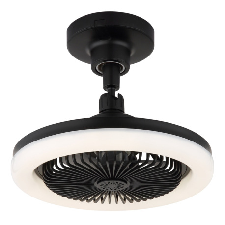 Stropný ventilátor, plast čierny/biely/dymový, stmievateľný, viacero rýchlostí pomocou nástenného vy 17