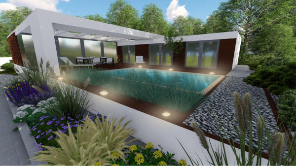 LED vonkajšie podlahové svietidlo 4W / IP67 GL501 / 2800K - LGL514 3