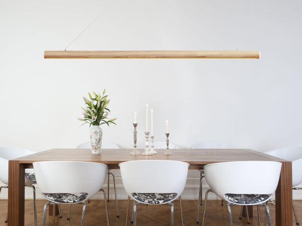 Drevený luster na lanku z masívneho dreva LED 22W / 1200 - WRL0721 1