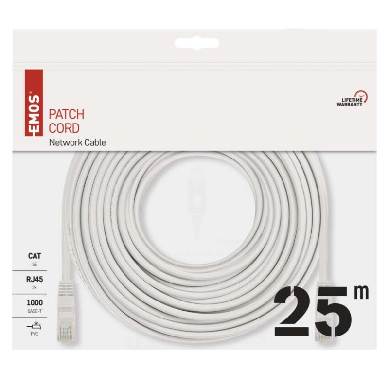 PATCH kábel UTP 5E, 25m 1