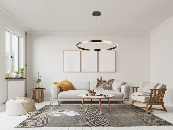 LED závesné svietidlo + diaľkový ovládač 100W - J4327/CH 6