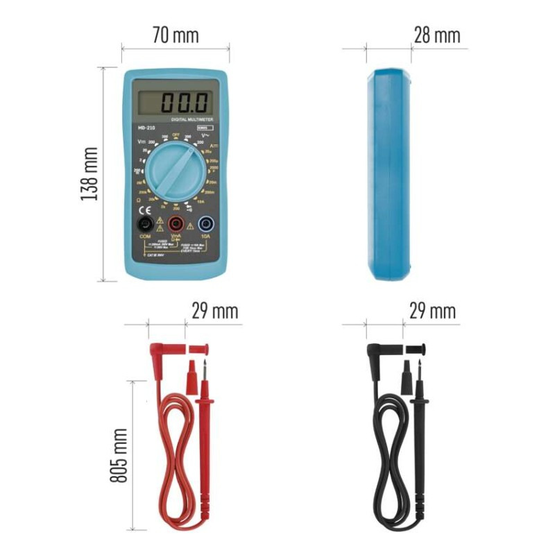 Multimeter MD-210 11
