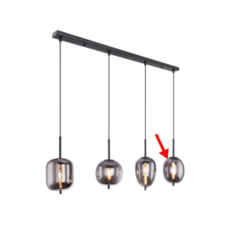 Náhradné sklo pre 15345-4, -8 predĺžený ovál, 16,4cm