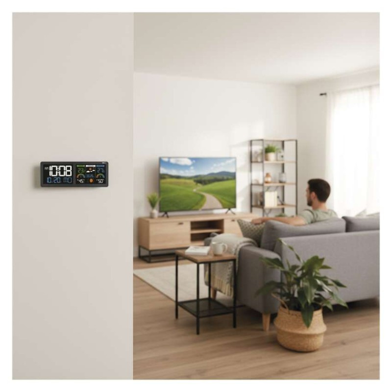 Domáca bezdrôtová meteostanica E8625 7