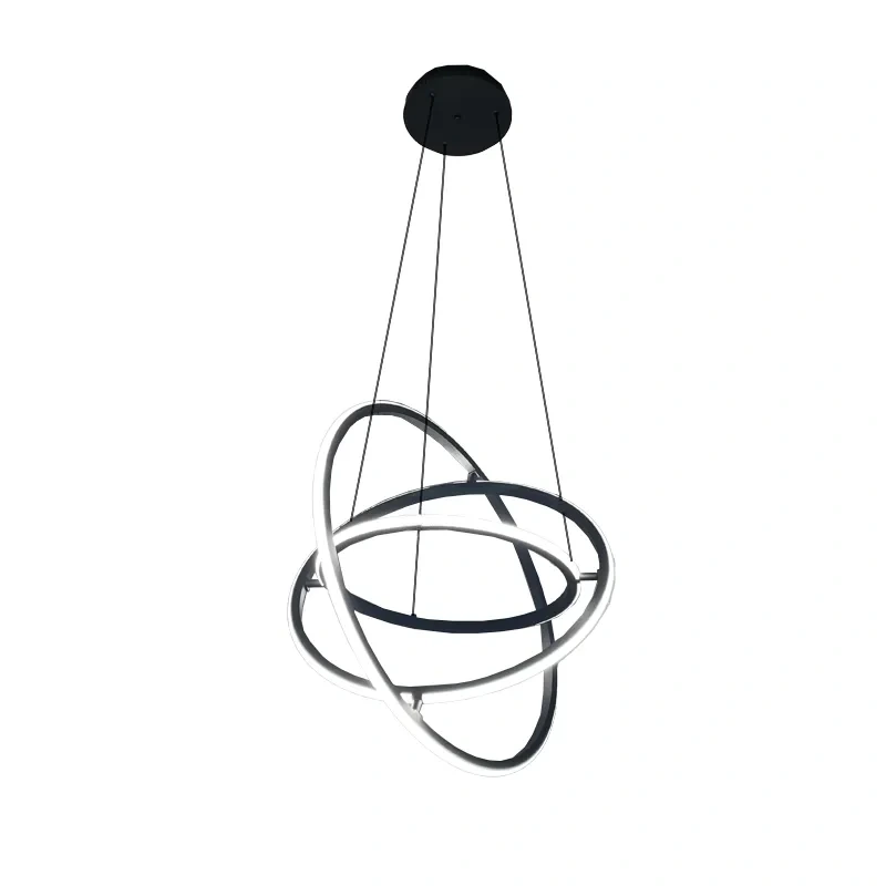 LED závesné svietidlo na lanku + diaľkový ovládač 105W - J4350/B 6