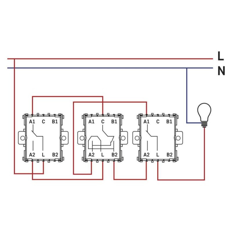 Vypínač krížový č. 7 6