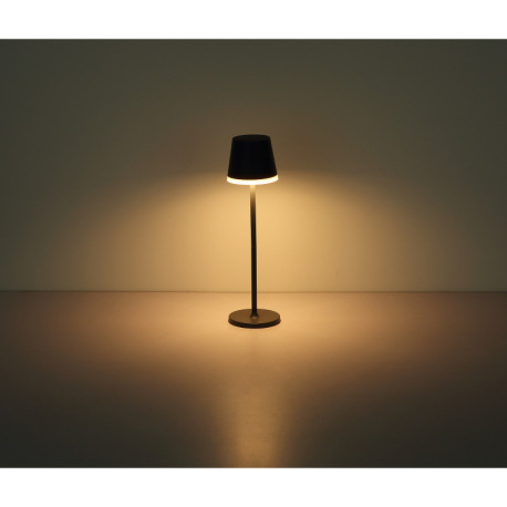 Solárne svietidlo, kov antracit, plast čierny, plast antracit, plast satinovaný, vypínač, vrátane ak 11