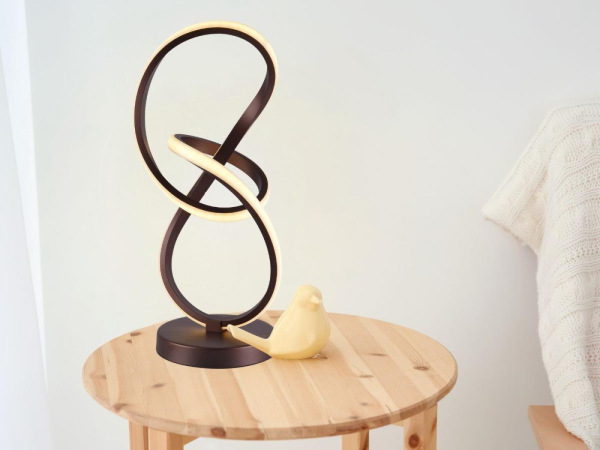 LED dizajnová stolná lampa 28W - JT1302/BR 5