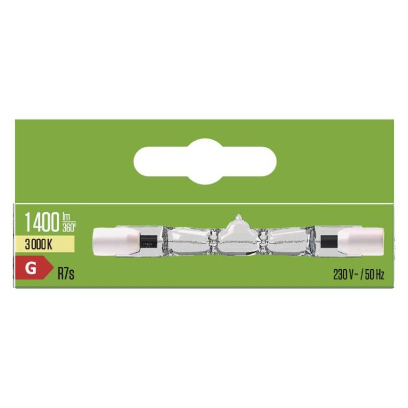 Lineárna halogénová žiarovka J78 80W R7s teplá biela 2