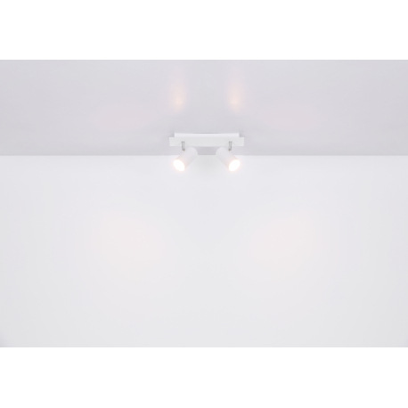 Stropné svietidlo, kov čierny matný, nastaviteľné, DxŠxV: 1800x100x185mm, bez žiaroviek 6x GU10, max 5