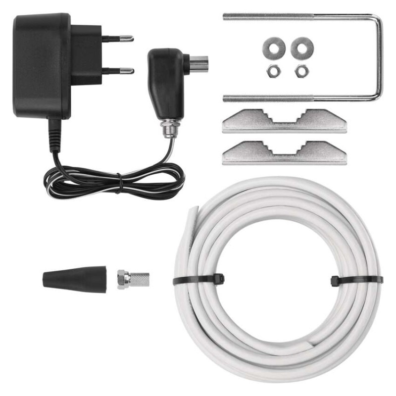 Anténa univerzálna VILLAGE FISH–V700, DVB-T2, filter LTE/4G/5G 1