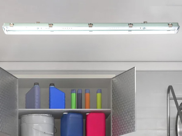 Prachotesné žiarivkové svietidlo na 2 x T8 ( 120cm LED trubica ) - TL401 2