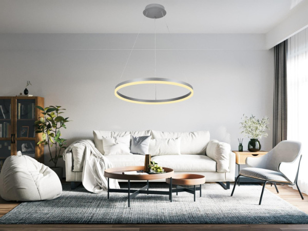 LED závesná lampa na lanku + diaľkový ovládač 42W - J4308/S 3