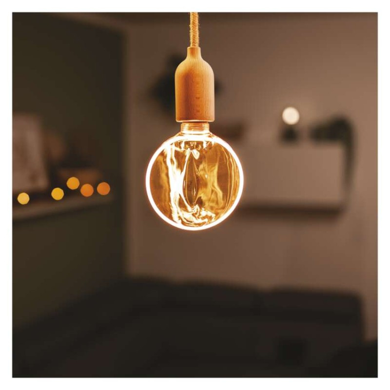 LED žiarovka DECO G130OA / E27 / 4 W (22 W) / 220 lm / flame 10