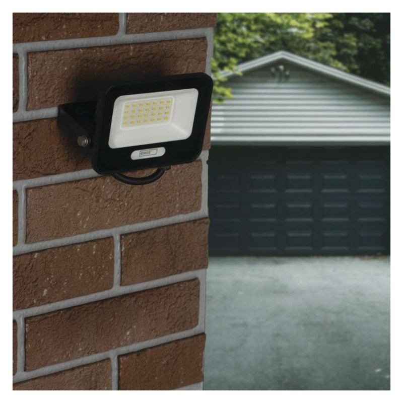 LED reflektor GLARO 20W, čierny, IP65, 2000 lm, neutrálna biela 9