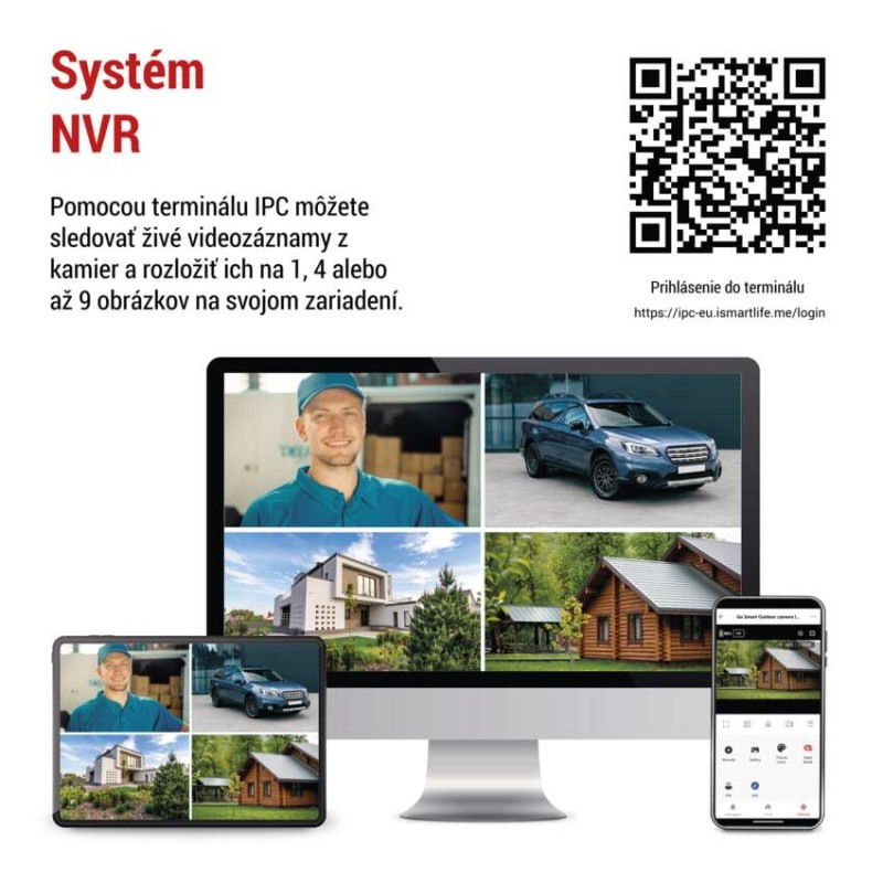 GoSmart Vonkajšia otočná kamera IP-6000 OWL s 4G/LTE, šedá 7