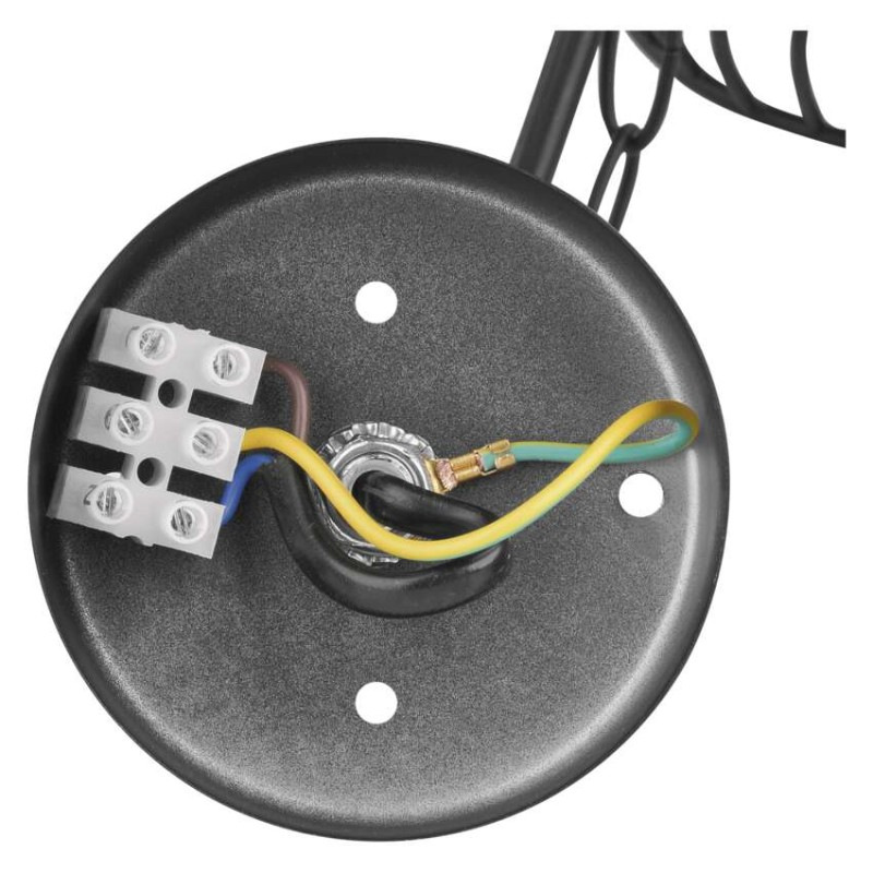 Zahradné závesné svietidlo SALVIA, 16 x 16 x 32 cm, 1 x E27, 15 W 14