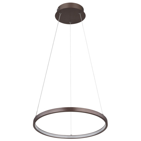 Závesné svietidlo, kov kávová farba matná, plast biely, kábel PVC transparentný, výškovo nastaviteľn 2