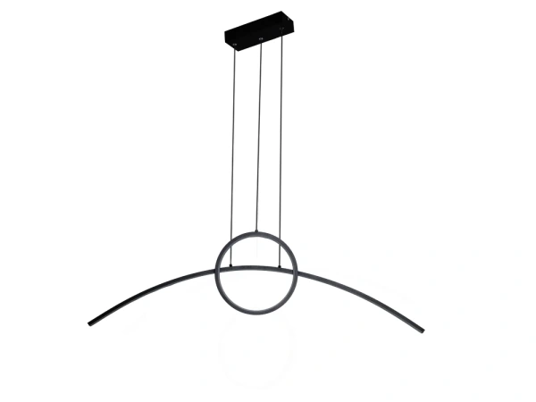 LED závesná lampa na lanku + diaľkový ovládač 55W - J4305/B 10