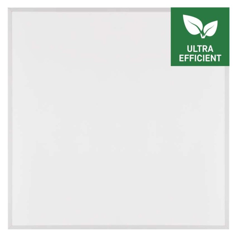 LED panel LUXXO backlit 60×60, štvorcový vstavaný biely, 22W neutrálna b. 12