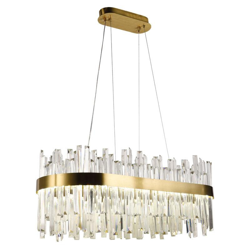 LED krištáľové svietidlo + diaľkový ovládač 90W - J6334/C 2