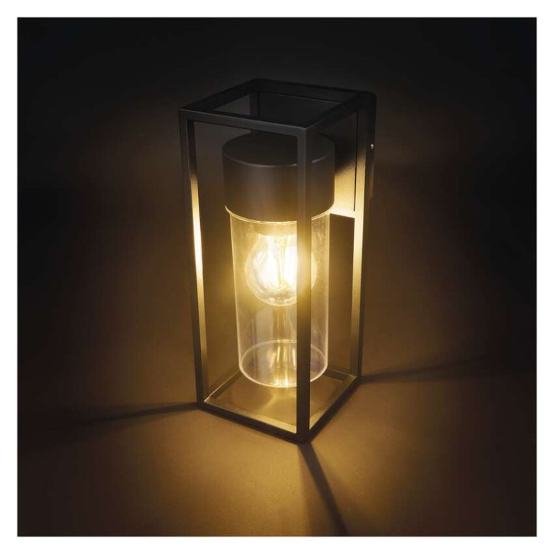 Záhradné nástenné svietidlo TILLIA, 13,2 x 11 x 27 cm, 1 x E27, 15 W