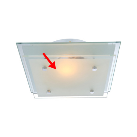 Náhradné sklo pre 48168, 19,5cm