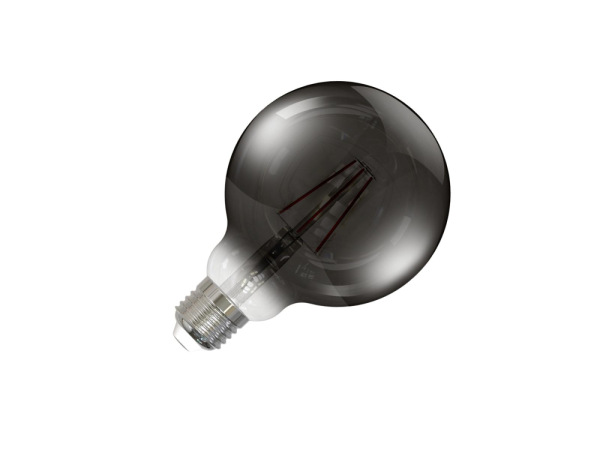 LED dekoratívna žiarovka / filament 4W SMOKE - G95 / E27 / 2000K - ZBF101 1