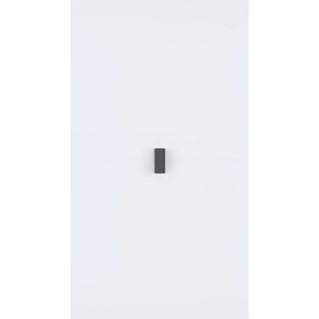 Vonkajšie svietidlo, hliník antracit, sklo priehľadné, svieti smerom hore a dole, IP44, ŠxV:70x150, 7