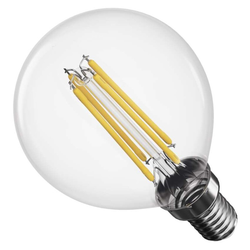 LED žiarovka Filament Mini Globe / E14 / 3,4 W (40 W) / 470 lm / Teplá biela 7