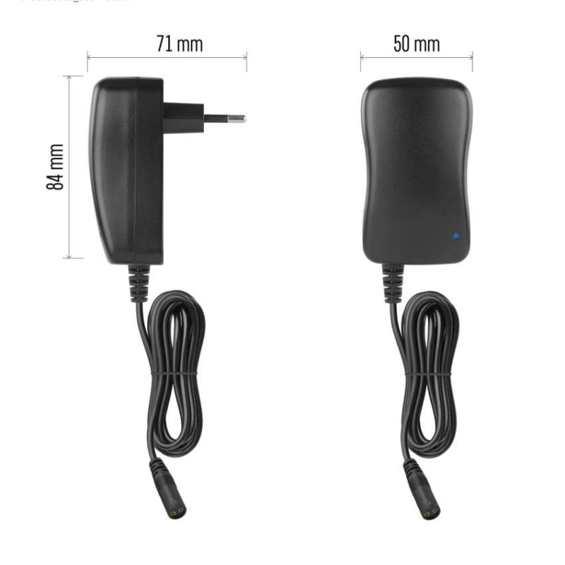 Univerzálny pulzný USB napájací zdroj 1000 mA s hrebienkom 12